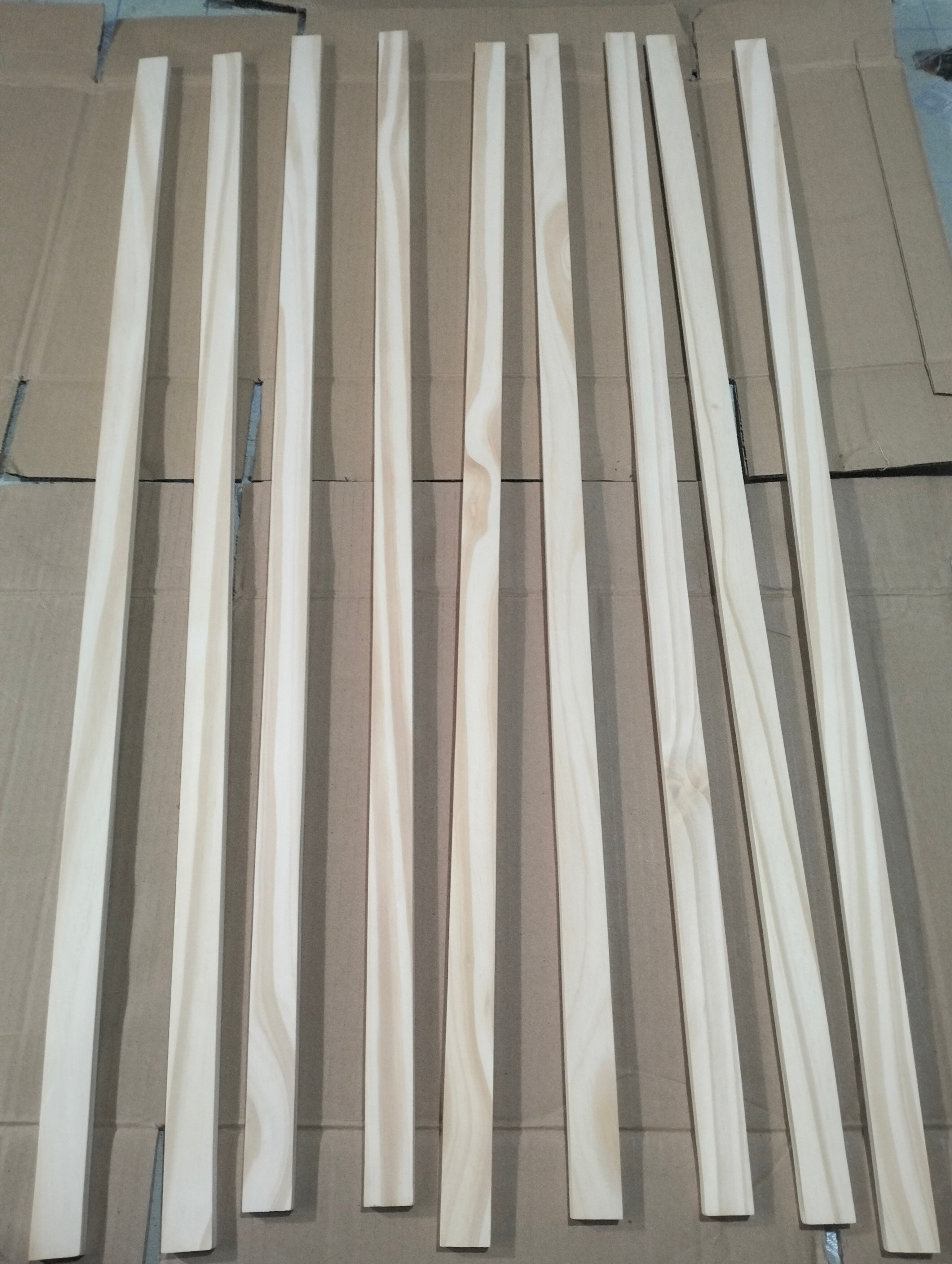 Wooden Strips for DIY Project made in Palochina Wood