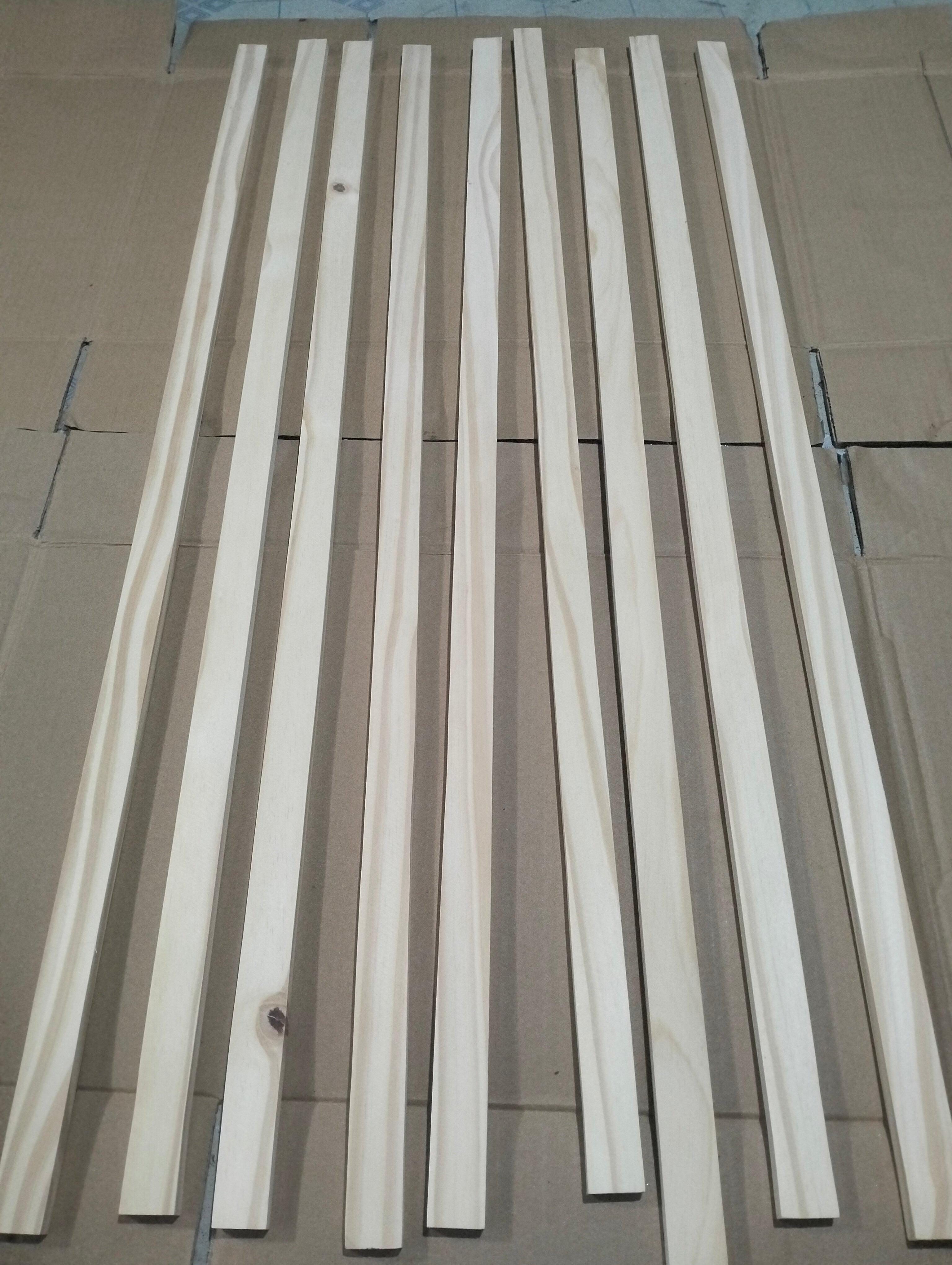 Wooden Strips for DIY Project made in Palochina Wood