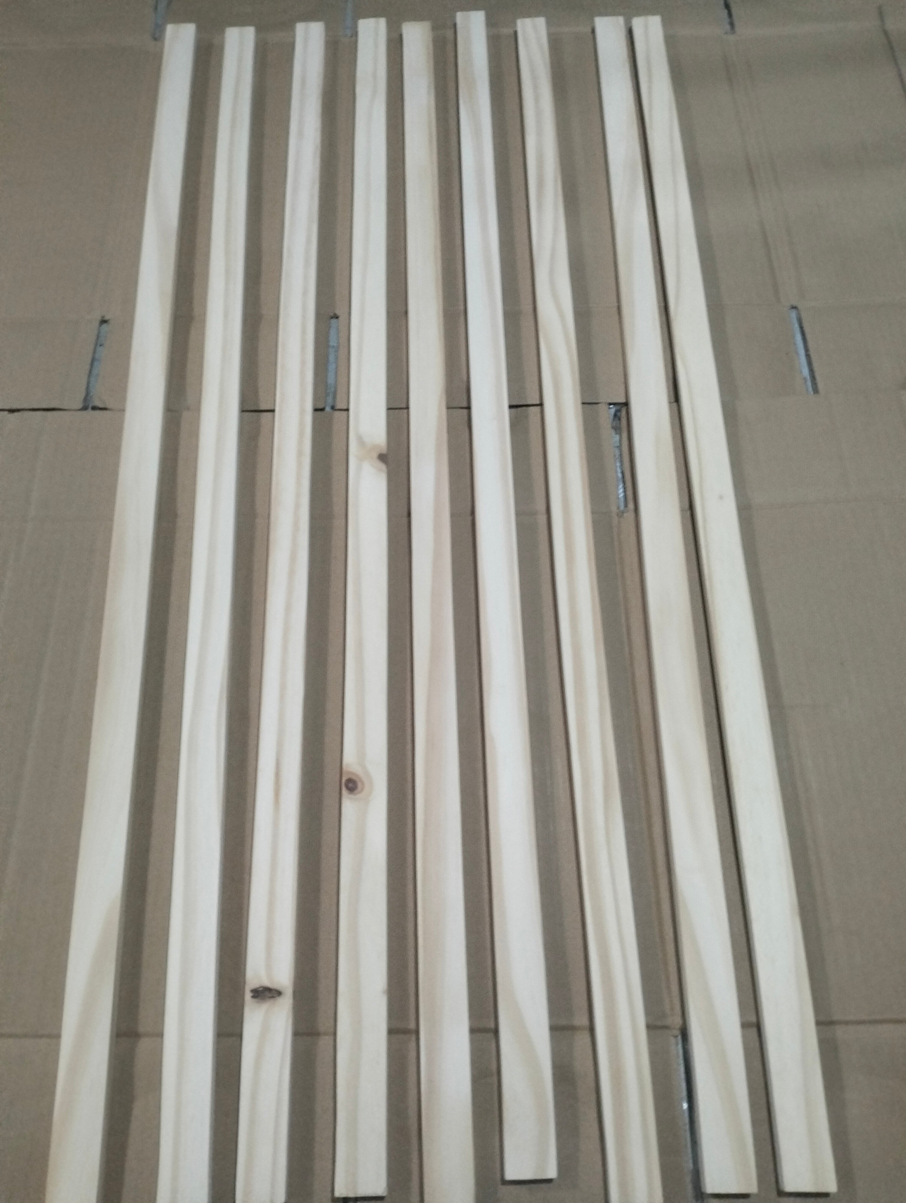 Wooden Strips for DIY Project made in Palochina Wood