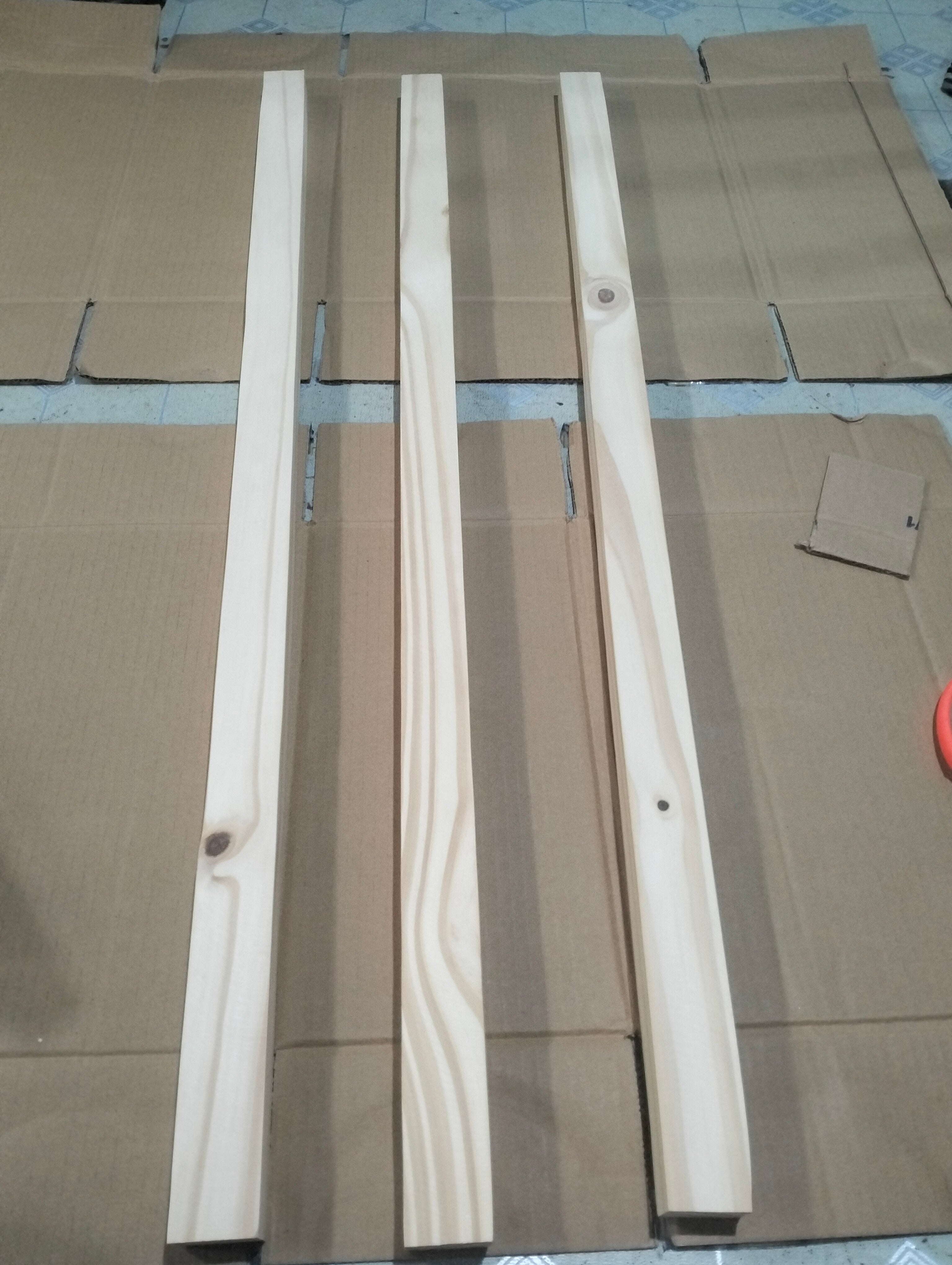 Wooden Strips for DIY Project made in Palochina Wood