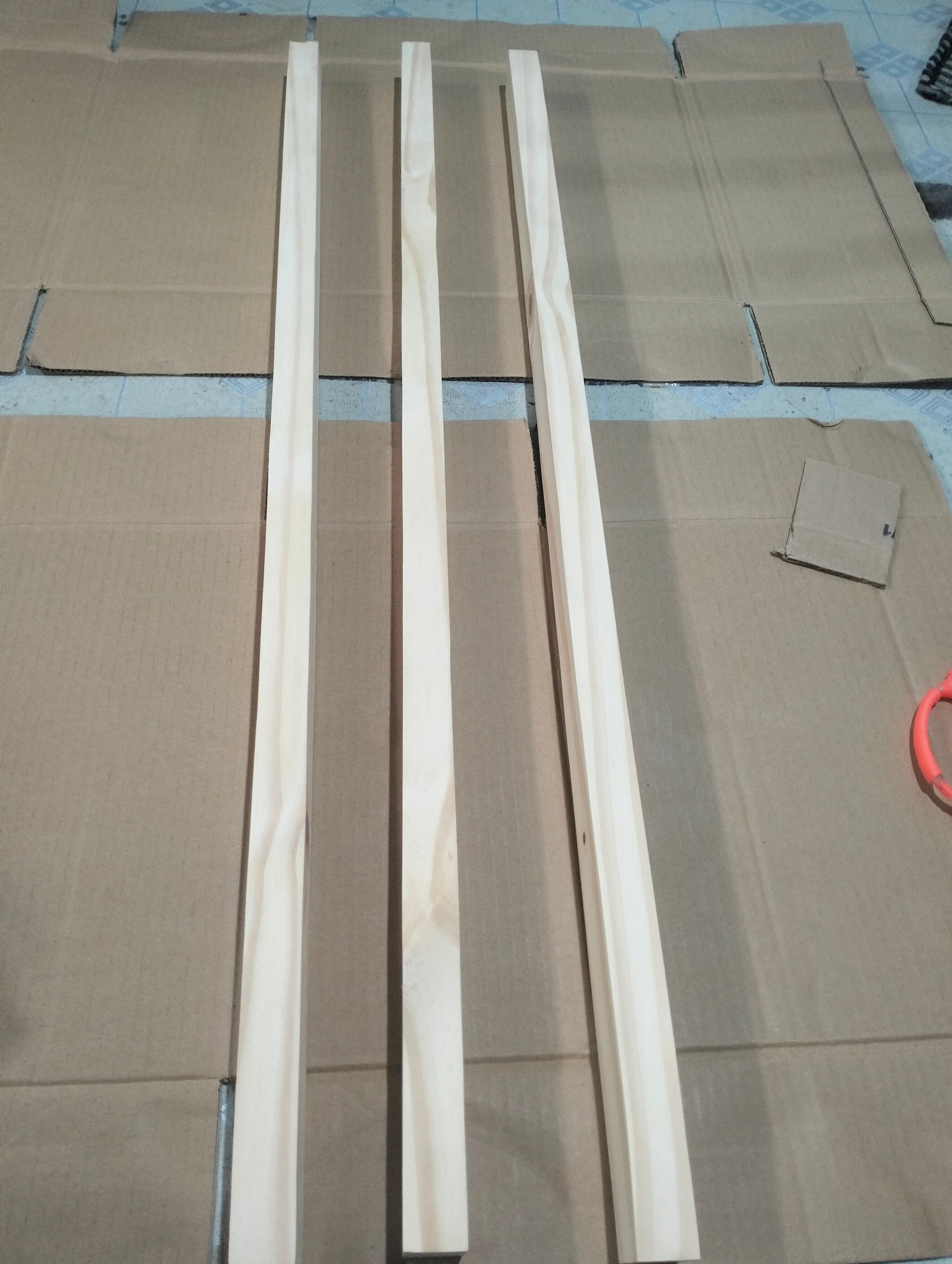 Wooden Strips for DIY Project made in Palochina Wood