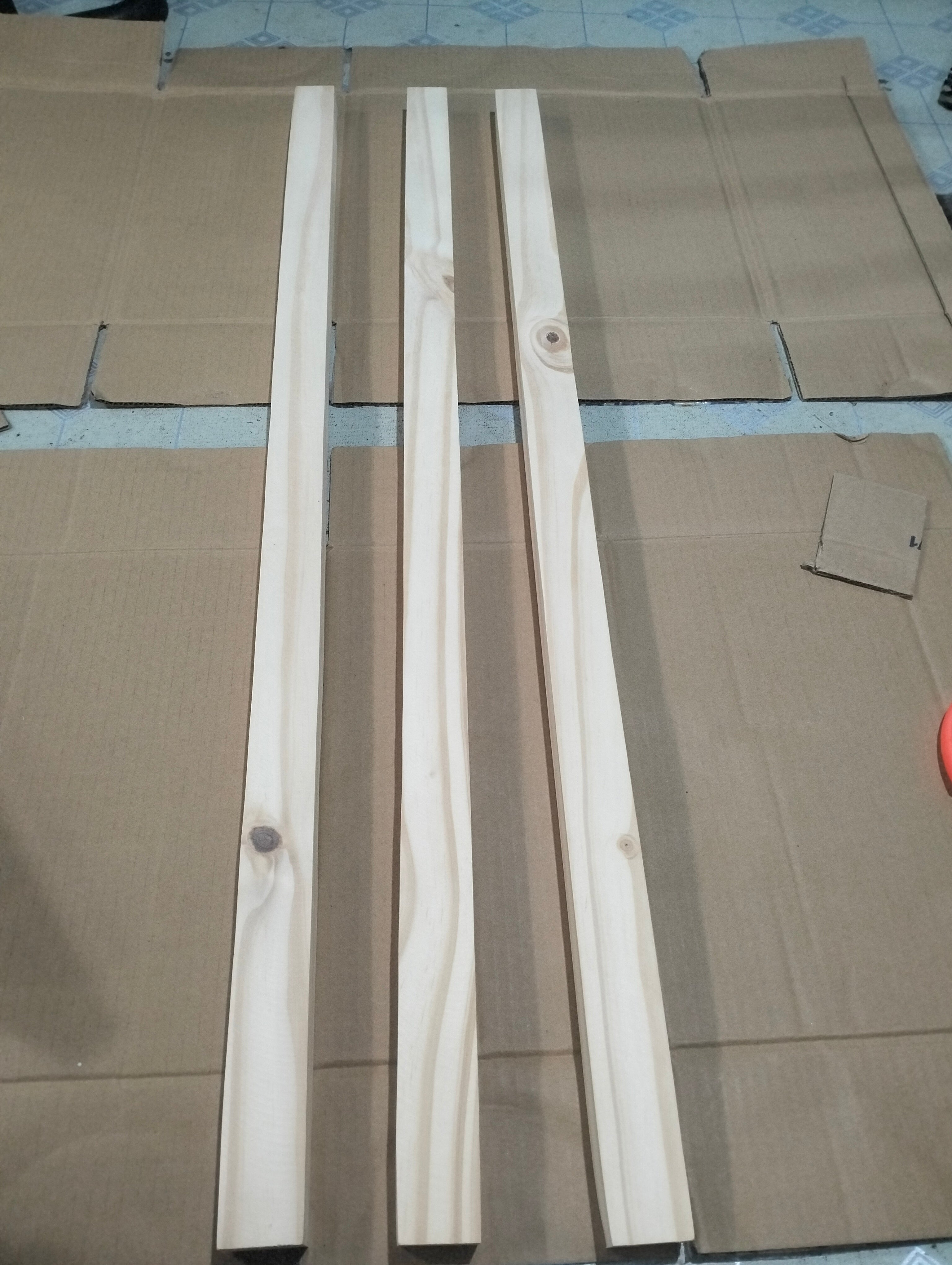 Wooden Strips for DIY Project made in Palochina Wood