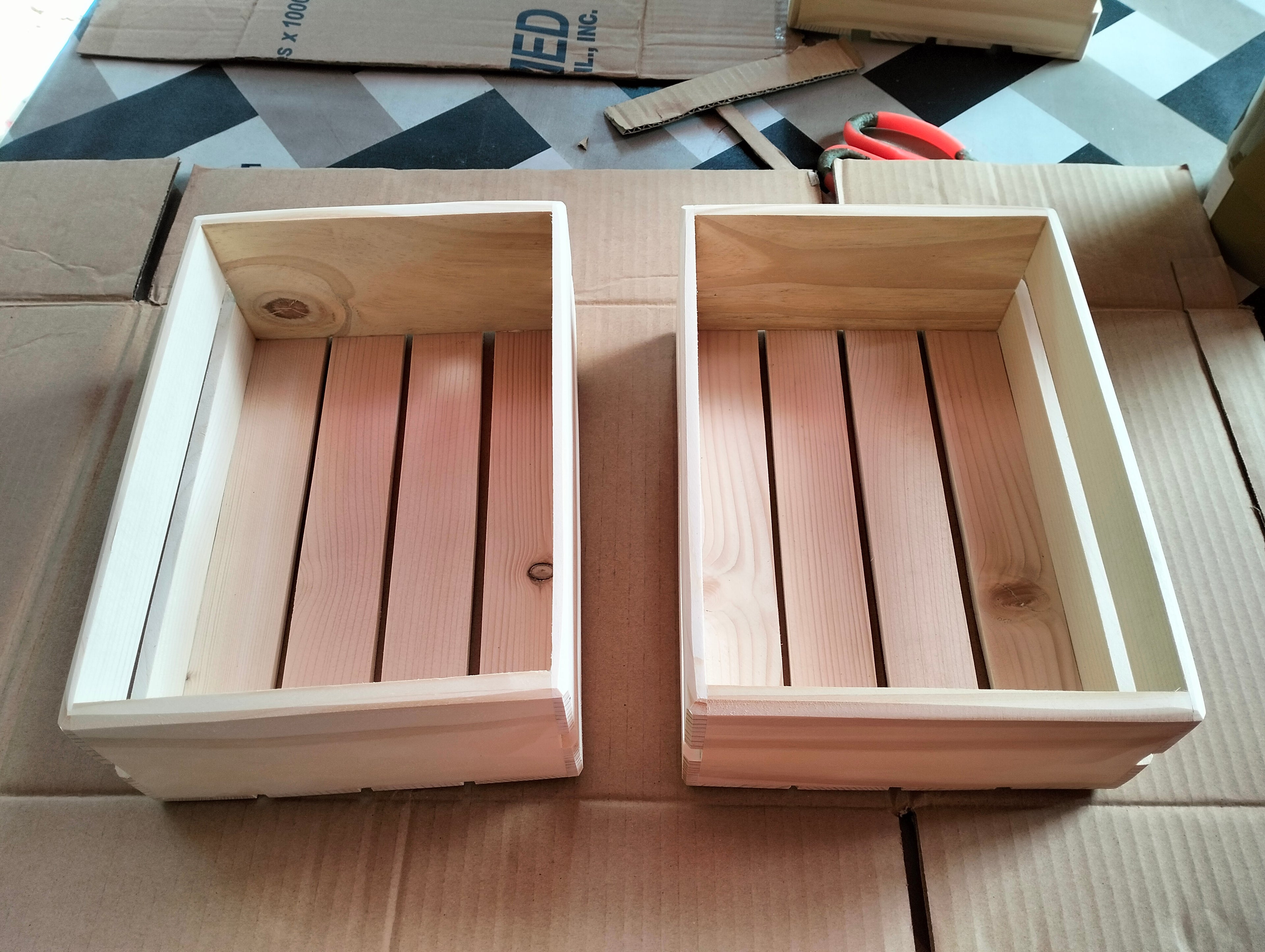 Wooden Crate Box Made in Palochina Wood