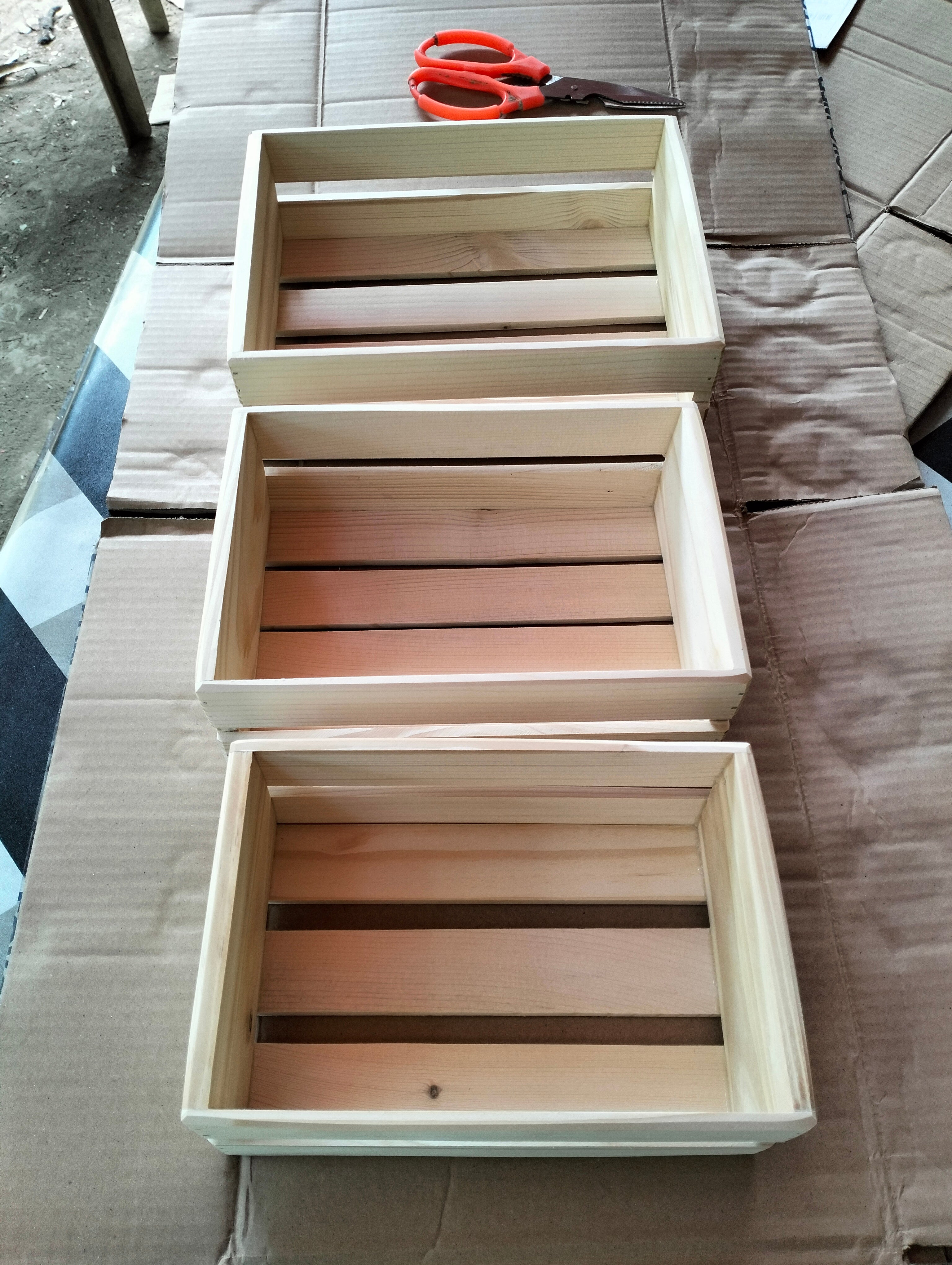 Wooden Crate Box Made in Palochina Wood